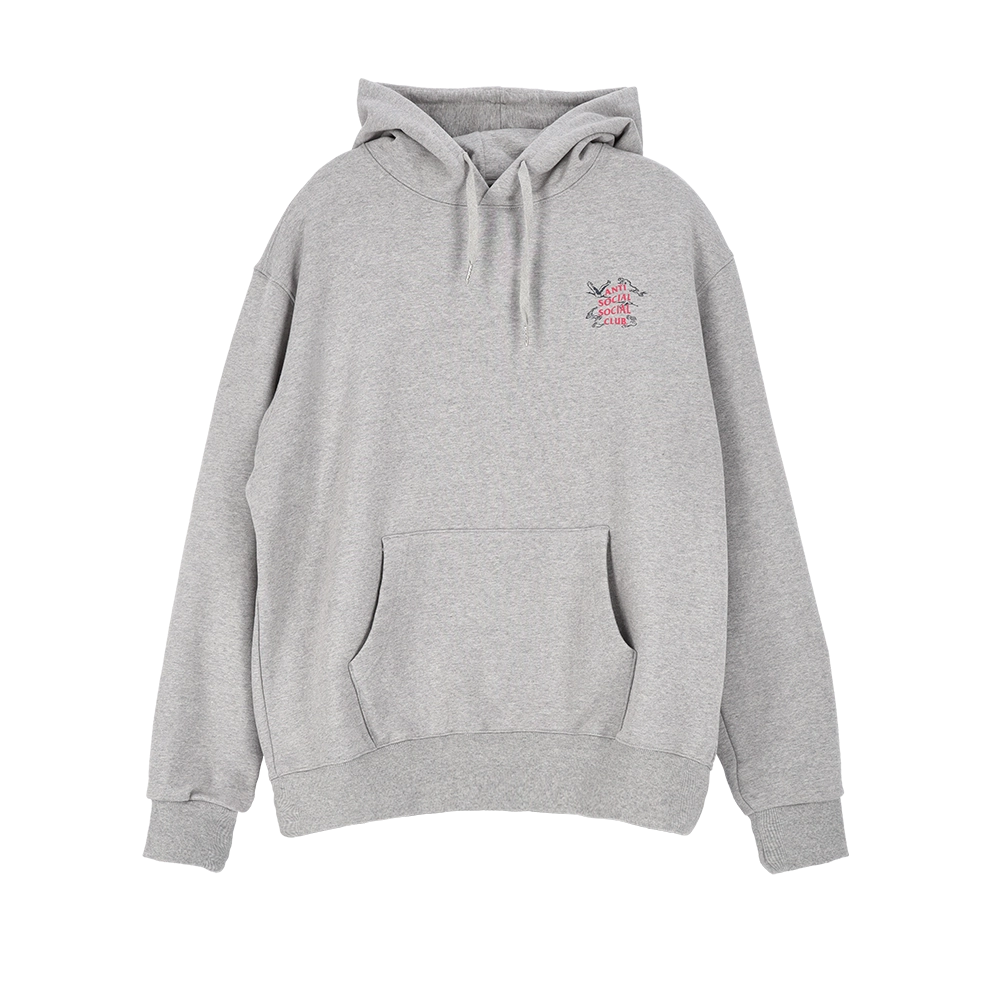 ★ ANTI SOCIAL SOCIAL CLUB★ King Sejong Hoodie TI24C070003 KING SEJONG HOODIE_GREY
